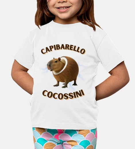 Vêtements t-shirt garçon capibarello cocossini