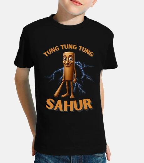Vêtements t-shirt garçon tung tung tung sahur