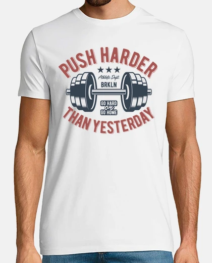 Tee-shirt t-shirt gym sport poids musculation entraînement
