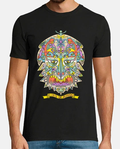 Tee-shirt t-shirt homme roi de bongo