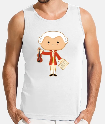 Tee-shirt T-shirt homme sans manches, Blanc
