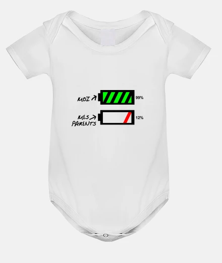 Vêtements T-shirt humour bébé