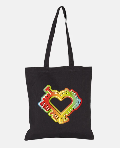 Sac t-shirt i love ... et point