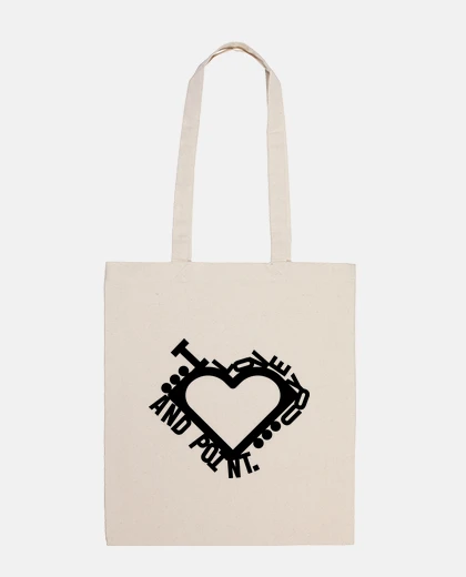 Sac t-shirt i love et point