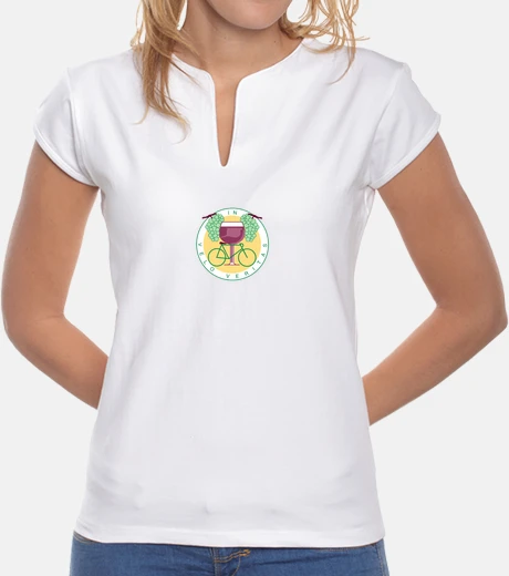 T-Shirt-IVV femme - ouverture en V