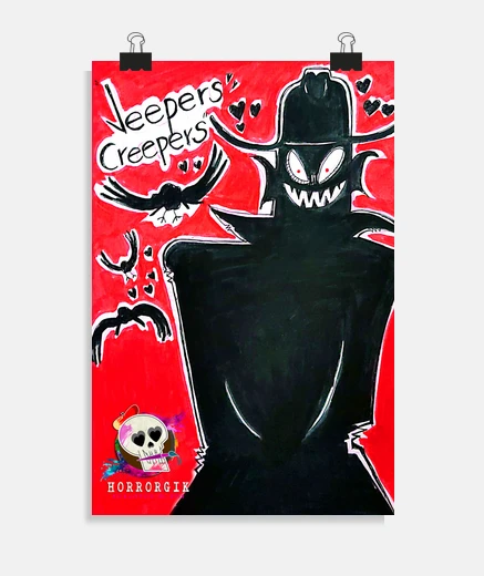 Poster t-shirt jeeper creepers horrogik