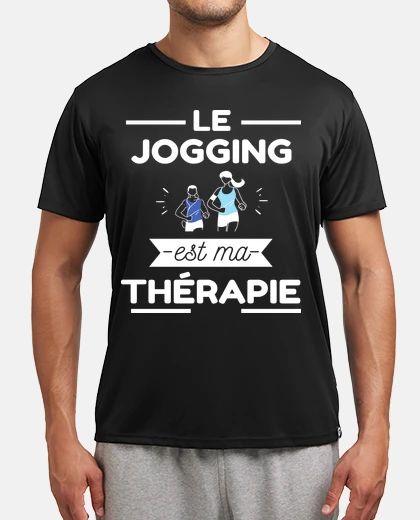 Tee-shirt T shirt jogging ma thérapie jogging