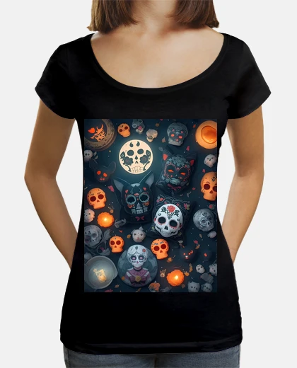 Tee-shirt t-shirt jour de les dame morte