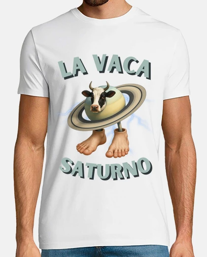 Tee-shirt t-shirt la vaca saturno