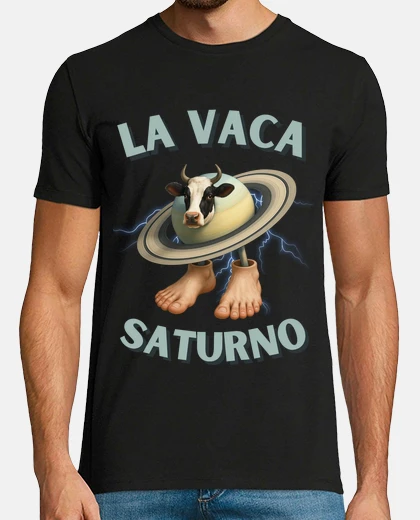 Tee-shirt t-shirt La Vaca Saturno