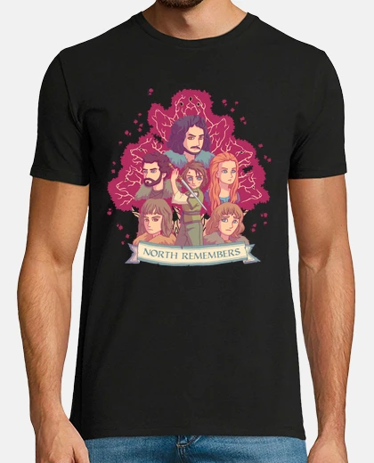 Tee-shirt t-shirt loups stark arya jon sansa