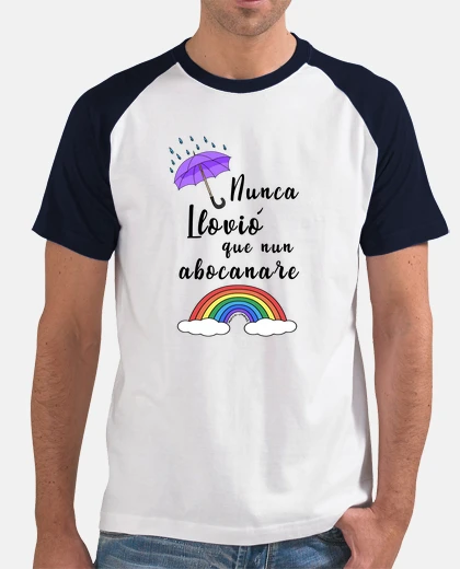 T-shirt t-shirt mai piovuto, mónica jiménez art