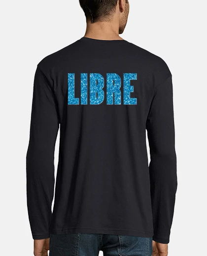 T-shirt t-shirt manica lunga uomo libero