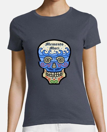 Tee-shirt t-shirt memento mori vi - mj