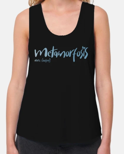 Tee-shirt t-shirt métamorphose noir
