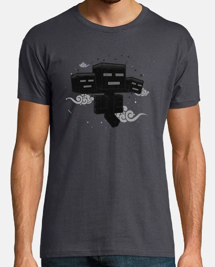 T-shirt t-shirt minecraft the wither uomo