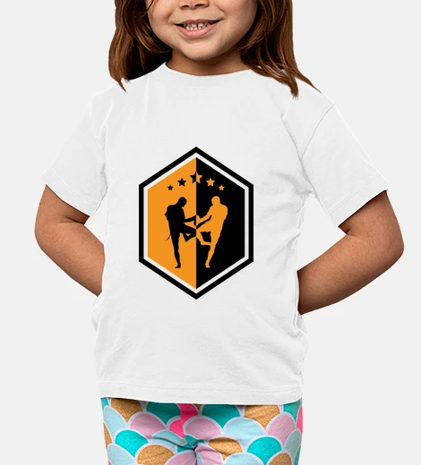 Abbigliamento t-shirt muay thai - boxe - combattente