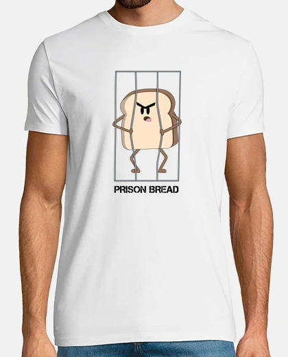 Tee-shirt t-shirt pain de prison