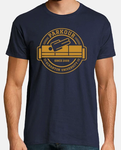 Tee-shirt t-shirt parkour, le bureau, michael scott 01
