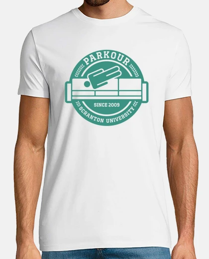 Tee-shirt t-shirt parkour, le bureau, michael scott 06