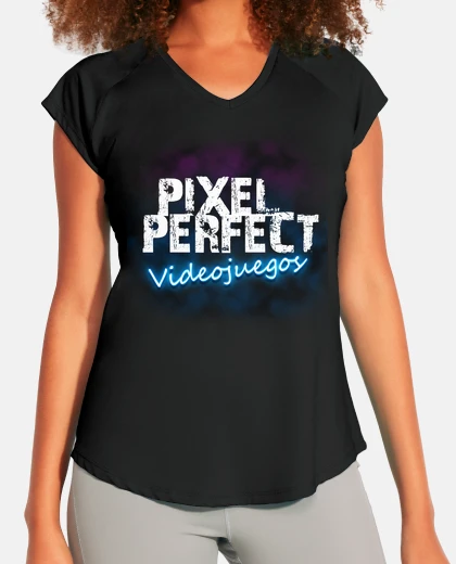 T-shirt t-shirt per ragazza videogiochi pixel perfetta