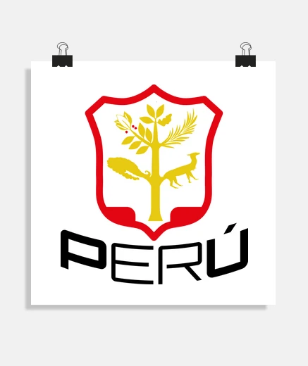 Poster t-shirt pérou version libre 1