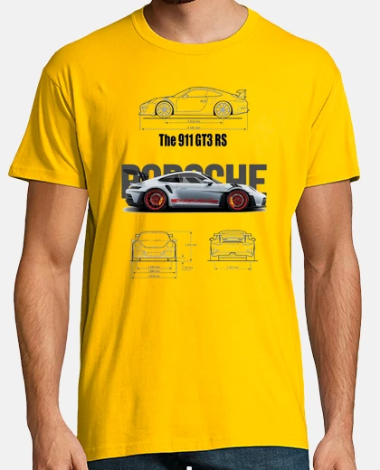 T-shirt t-shirt porsche 911 gt3