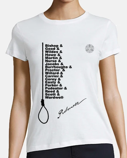 T-shirt t-shirt putnam black list da donna