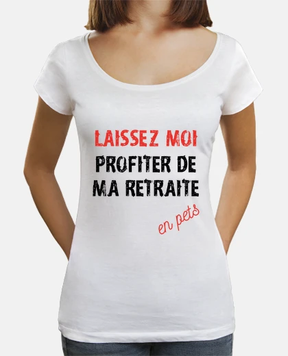 Tee-shirt t shirt retraite
