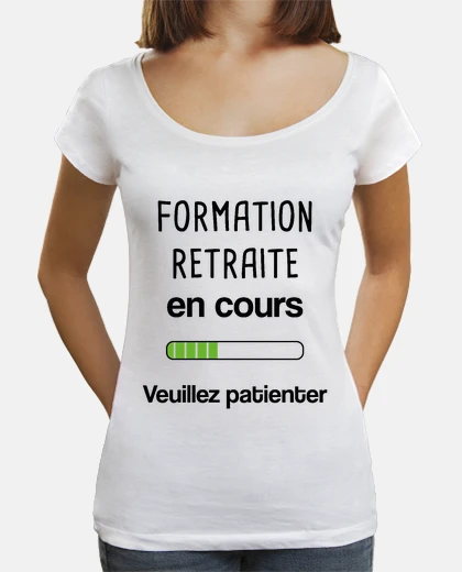 Tee-shirt t shirt retraite homme femme