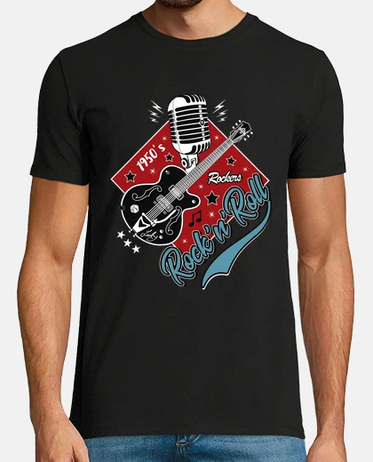 T-shirt t-shirt rockabilly anni &#38;#39;50 rockers vintage usa