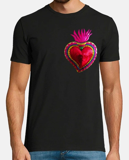 T-shirt t-shirt sacro cuore