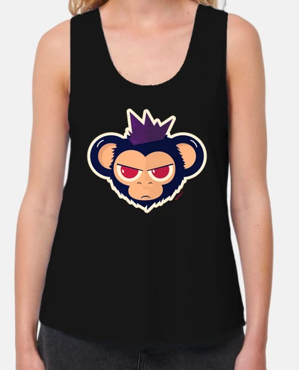 T-shirt t-shirt scimmietta spalline larghe