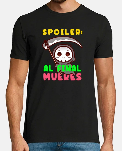 Tee-shirt t-shirt spoiler, ample
