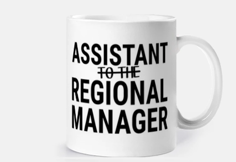 Cup t-shirt the office - assistant