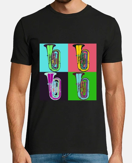 T-shirt t-shirt tuba warhol 2