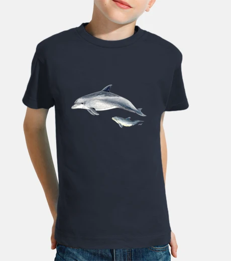 Abbigliamento t-shirt tursiope
