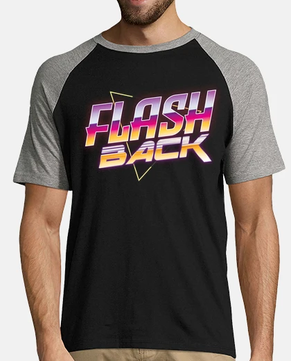 T-shirt t-shirt ufficiale flashback