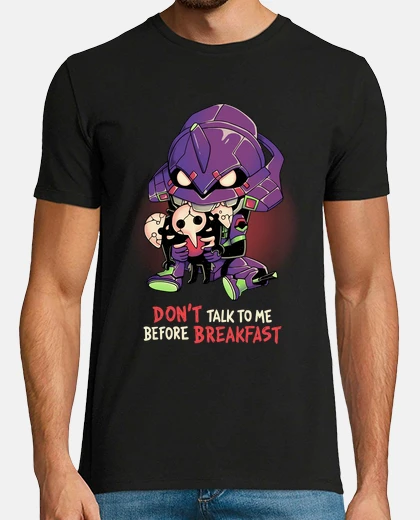 T-shirt t-shirt unisex berserk breakfast eva 01 evangelion