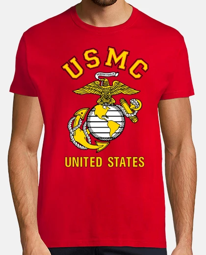 Tee-shirt t-shirt usmc marines mod.10