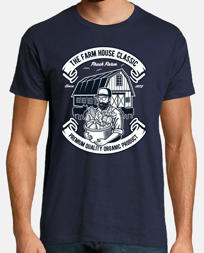 T-shirt t-shirt vintage fattoria agricoltura contadino campo fattoria 1973