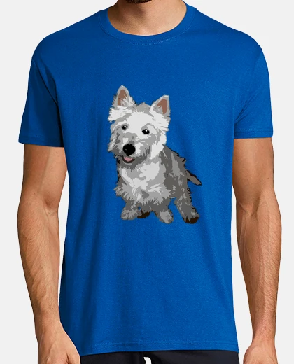 T-shirt t-shirt westy blu