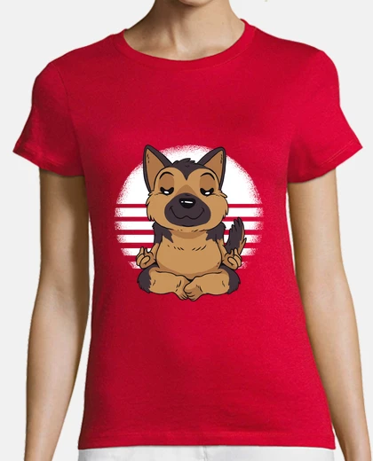 Tee-shirt t-shirt yoga berger allemand