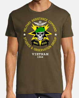 t-shirt -mac sog vietnam mod.2