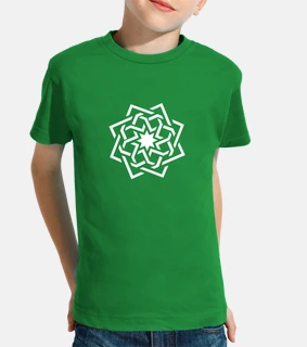 t-shirt à manches courtes pour garçon avec étoile à 8 points