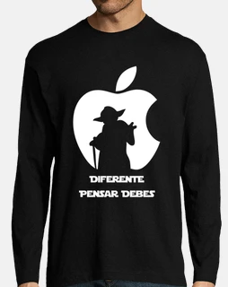 t-shirt à manches longues pour hommes avec logo de fruits