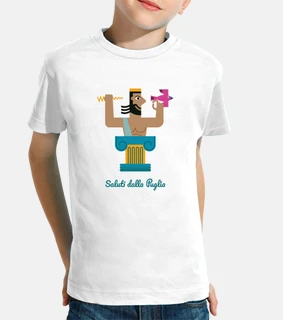 T-shirt bambini unisex con Zeus di Ugento