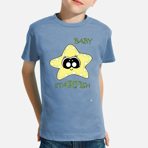 t-shirt bébé étoile de mer
