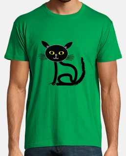 t-shirt chat attachant pour eux