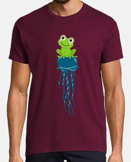 t-shirt classique, grenouille